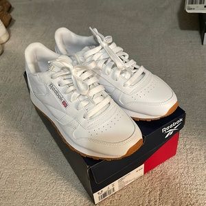 Reebok classic white sneakers